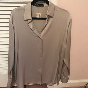 Burberry brand new with tag button up top